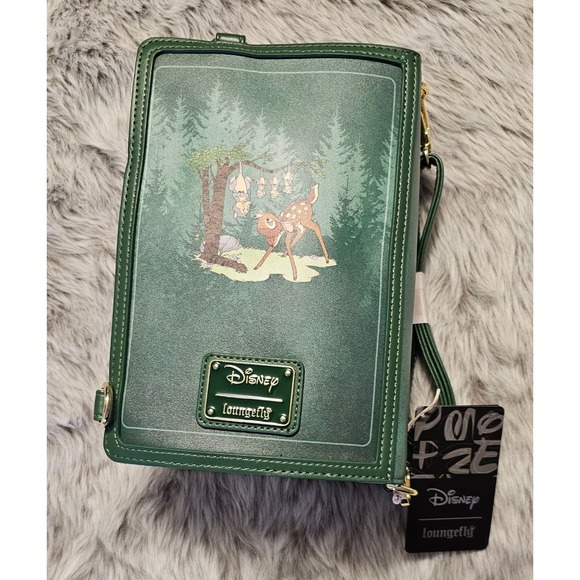 Loungefly Disney Classic Bambi Book Convertible Crossbody - Picture 6 of 8